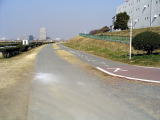 多摩川サイクリングコースの写真